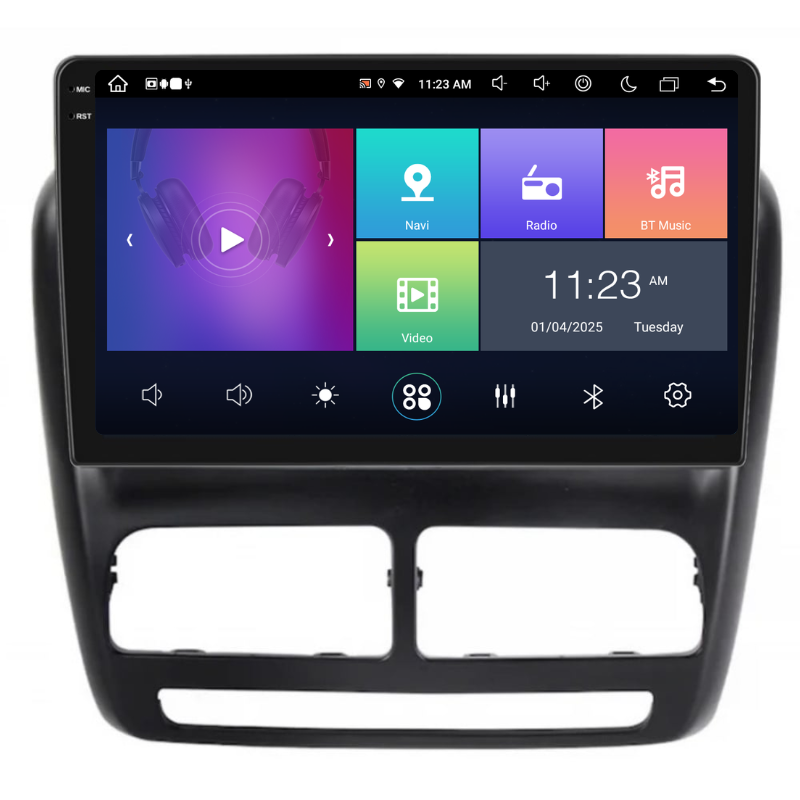 Navigatie Fiat Doblo (2010-2015), Ecran 9 inch, Carplay / Android auto, Youtube, Waze