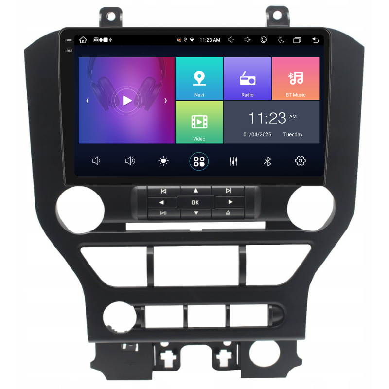 Navigatie Ford Mustang (2015-2020), Ecran 9 inch, Carplay / Android auto, Youtube, Waze