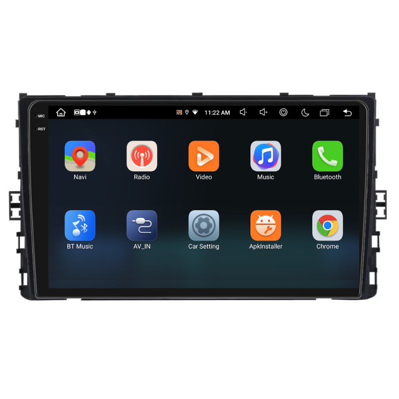 Navigatie Volkswagen T-Roc (2017+), Ecran 9 inch, Carplay / Android auto, Youtube, Waze
