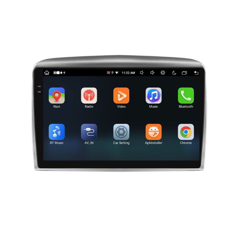 Navigatie Lancia Ypsilon (2006-2012), Ecran 9 inch, Carplay / Android auto, Youtube, Waze
