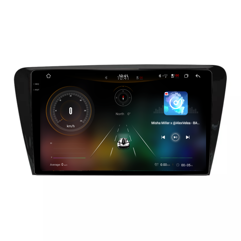 Navigatie Skoda Octavia 3 (2013-2018), Android, Ecran 10", Carplay / Android Auto