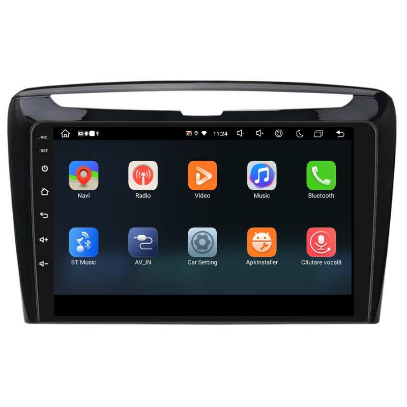Navigatie Lancia Ypsilon (2012-2020), Ecran 9 inch, Carplay / Android auto, Youtube, Waze