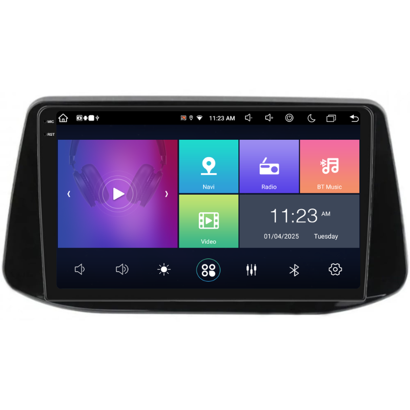 Navigatie Hyundai i30 (2017+), Ecran 9 inch, Carplay / Android auto, Youtube, Waze