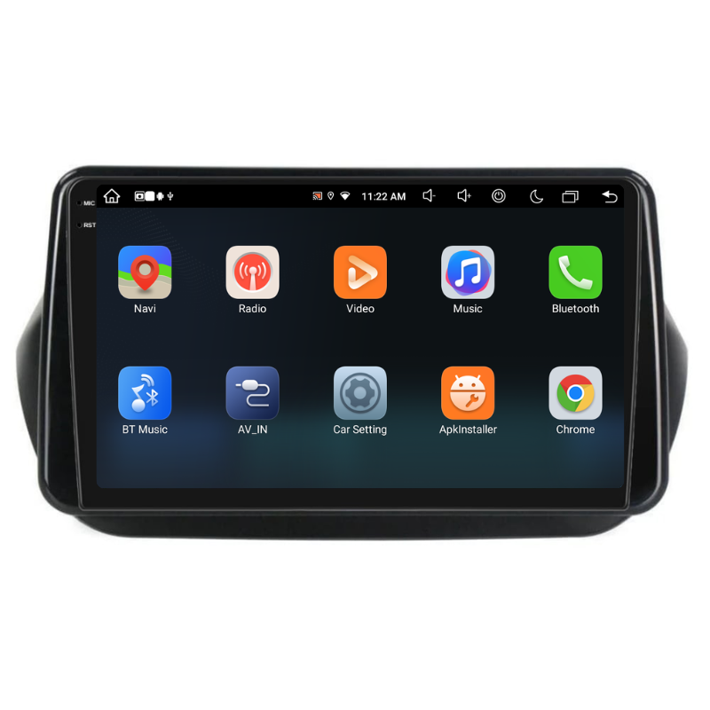 Navigatie Fiat Qubo (2008-2021), Ecran 10 inch, Carplay / Android auto, Youtube, Waze
