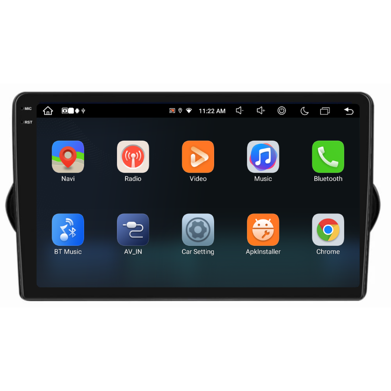 Navigatie Fiat Tipo (2015-2021), Ecran 9 inch, Carplay / Android auto, Youtube, Waze