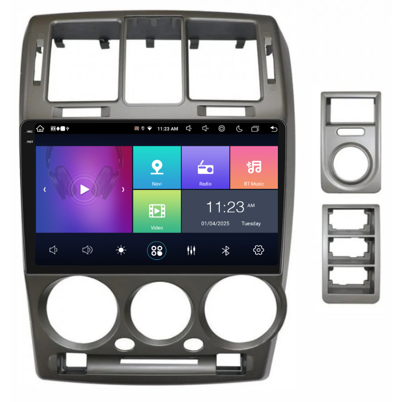 Navigatie Hyundai Getz (2002-2011), Ecran 9 inch, Carplay / Android auto, Youtube, Waze