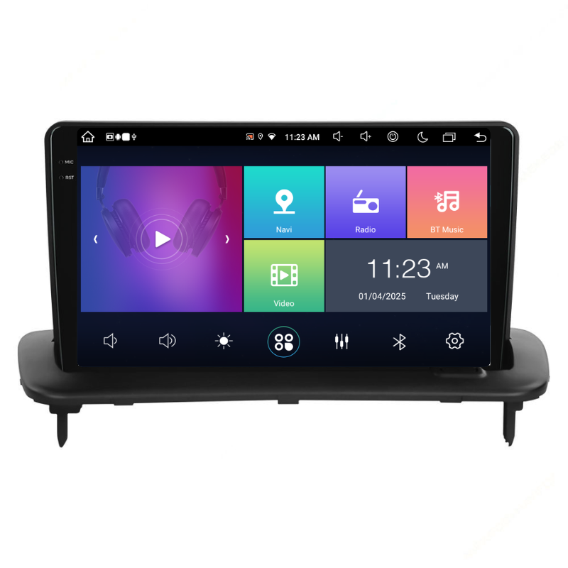 Navigatie Volvo C70 (2004-2012), Ecran 9 inch, Carplay / Android auto, Youtube, Waze