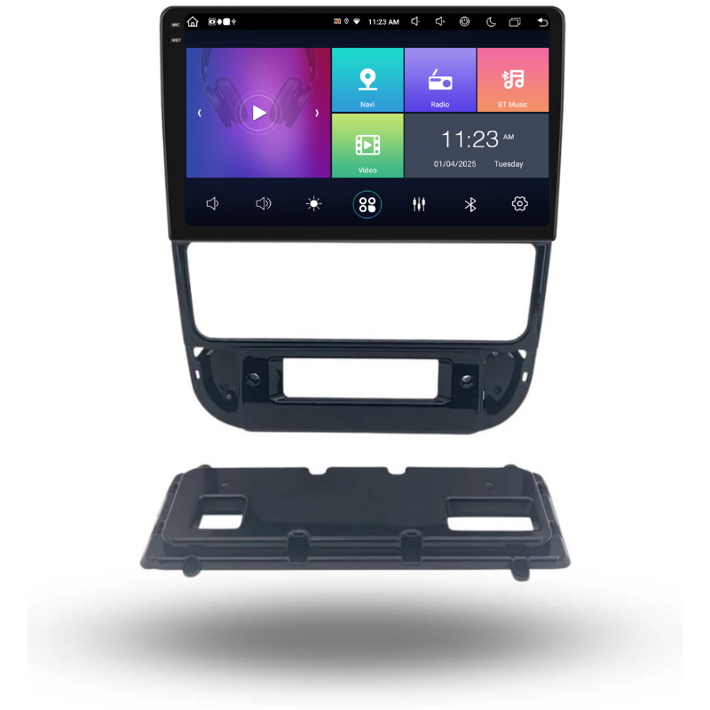Navigatie Peugeot 406 (1999-2004), Ecran 9 inch, Carplay / Android auto, Youtube, Waze