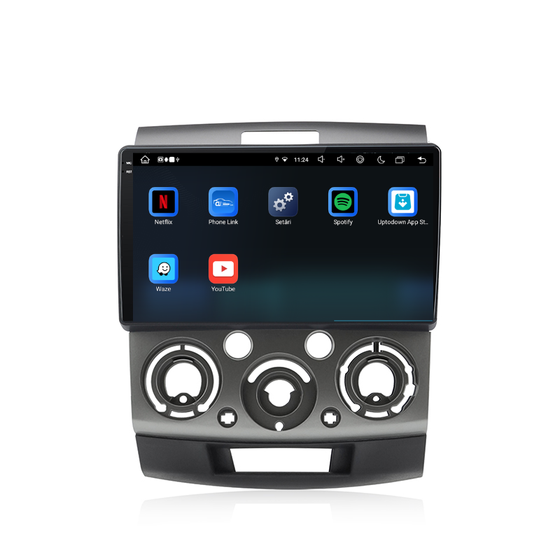 Navigatie Ford Ranger (2005-2011), Ecran 9 inch, Carplay / Android auto, Youtube, Waze