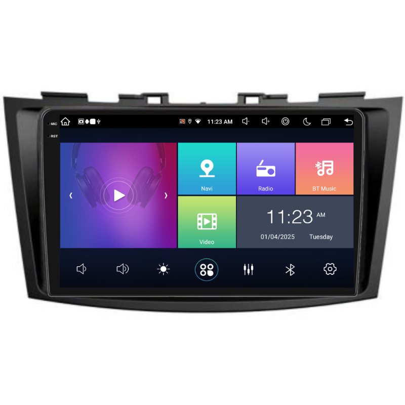 Navigatie Suzuki Swift (2010-2017), Ecran 9 inch, Carplay / Android auto, Youtube, Waze