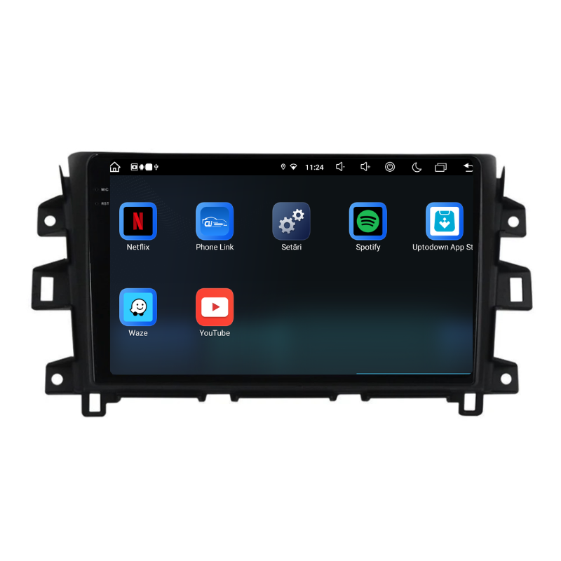 Navigatie Nissan Navara (2015-2022), Ecran 9 inch, Carplay / Android auto, Youtube, Waze