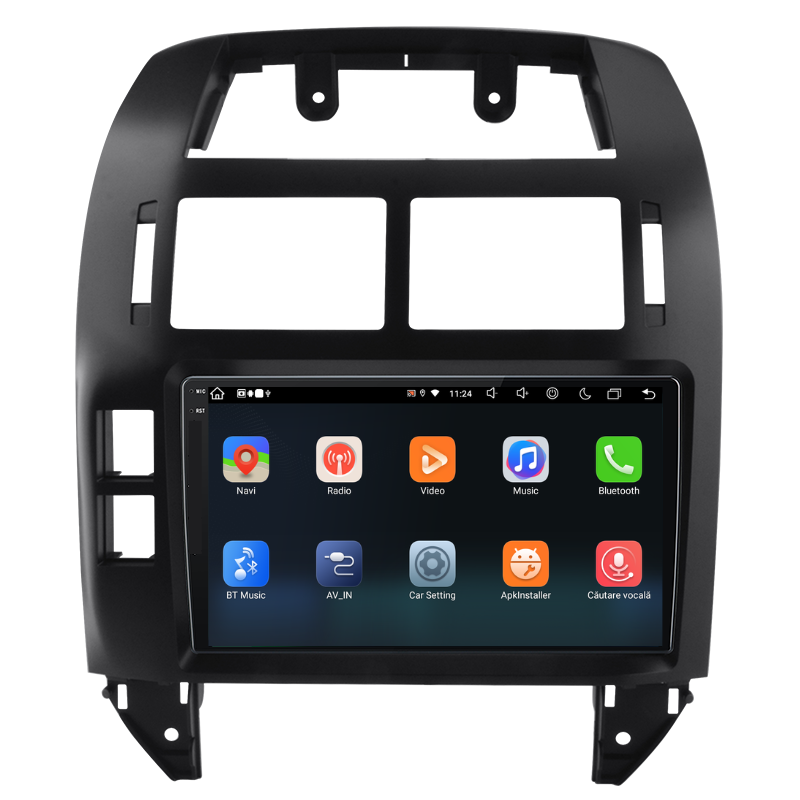 Navigatie Volkswagen Polo (1999-2009), Ecran 9 inch, Carplay / Android auto, Youtube, Waze