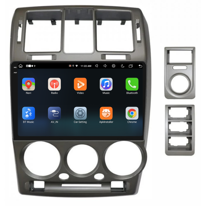 Navigatie Hyundai Getz (2002-2011), Ecran 9 inch, Carplay / Android auto, Youtube, Waze