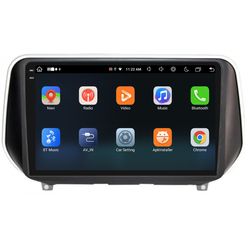 Navigatie Hyundai Santa Fe (2018+), Ecran 10 inch, Carplay / Android auto, Youtube, Waze