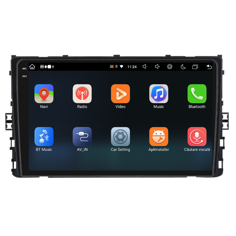 Navigatie Volkswagen T-Roc (2017+), Ecran 9 inch, Carplay / Android auto, Youtube, Waze