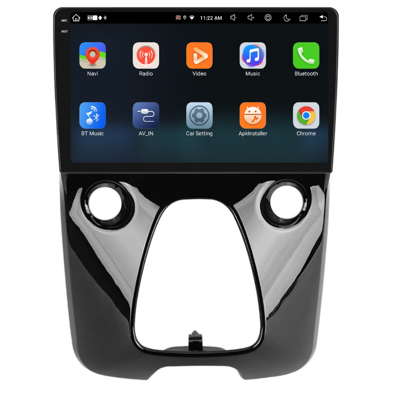 Navigatie Citroen C1 (2014-2022), Ecran 10 inch, Carplay / Android auto, Youtube, Waze