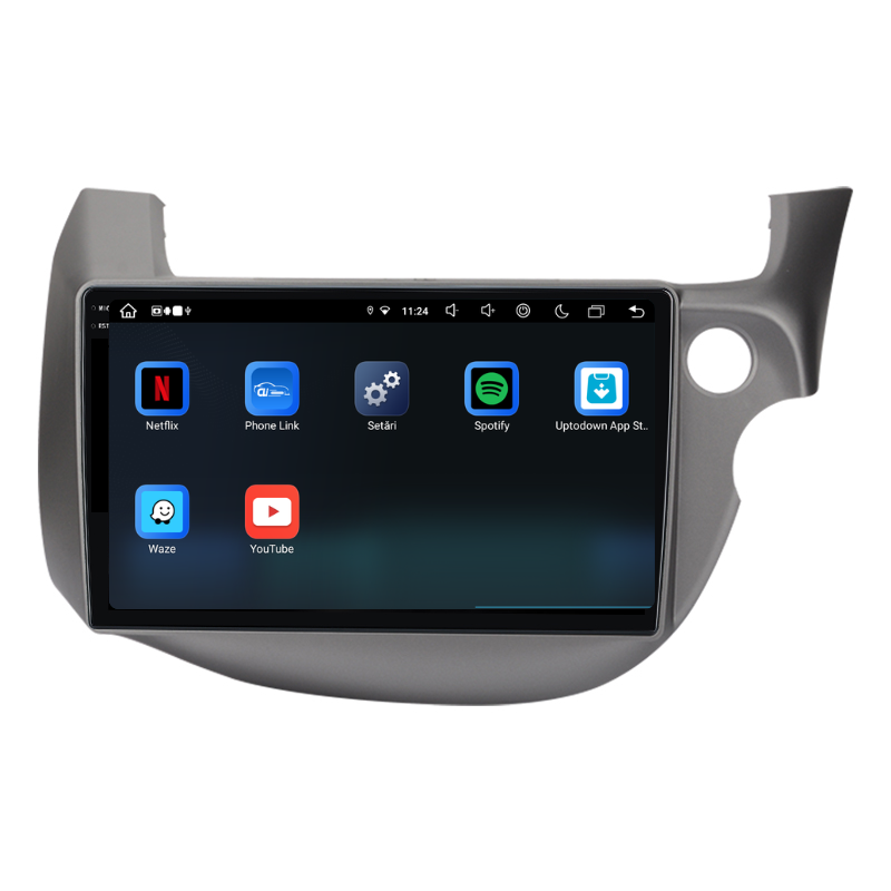 Navigatie Honda Jazz / Fizz (2008-2013), Ecran 10 inch, Carplay / Android auto, Youtube, Waze
