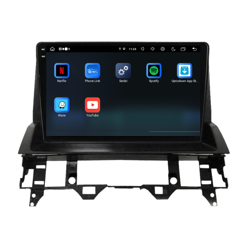 Navigatie Mazda 6 (2002-2008), Ecran 9 inch, Carplay / Android auto, Youtube, Waze