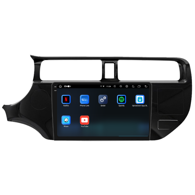 Navigatie Kia RIO K3 (2012-2015), Ecran 9 inch, Carplay / Android Auto, Youtube, Waze