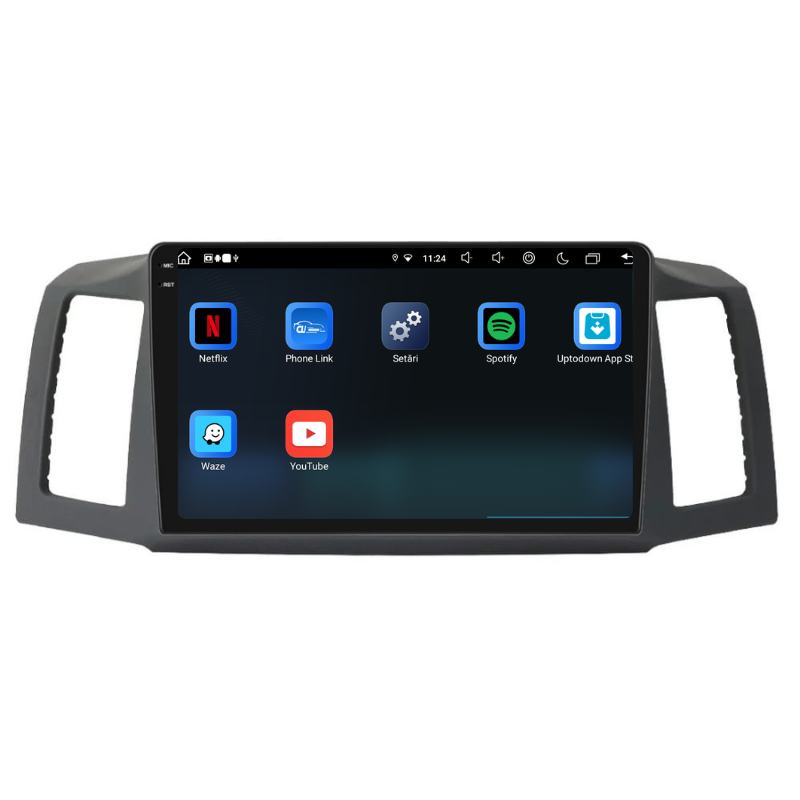 Navigatie Jeep Grand Cherokee (2004-2007), Ecran 10 inch, Carplay / Android auto, Youtube, Waze