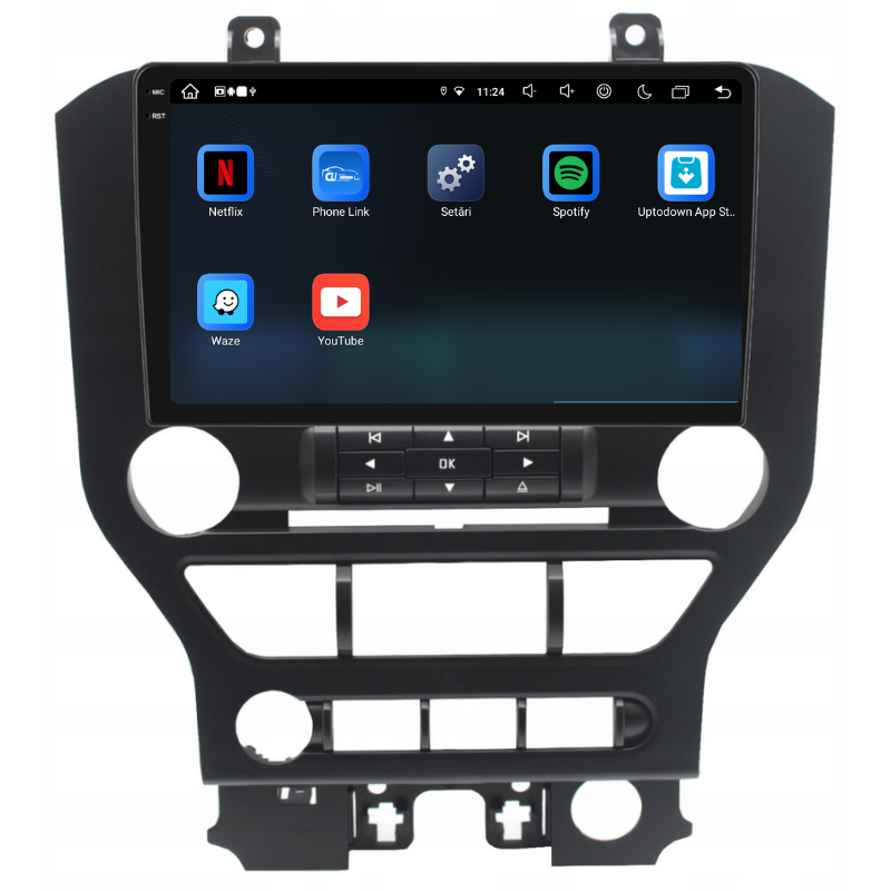 Navigatie Ford Mustang (2015-2020), Ecran 9 inch, Carplay / Android auto, Youtube, Waze