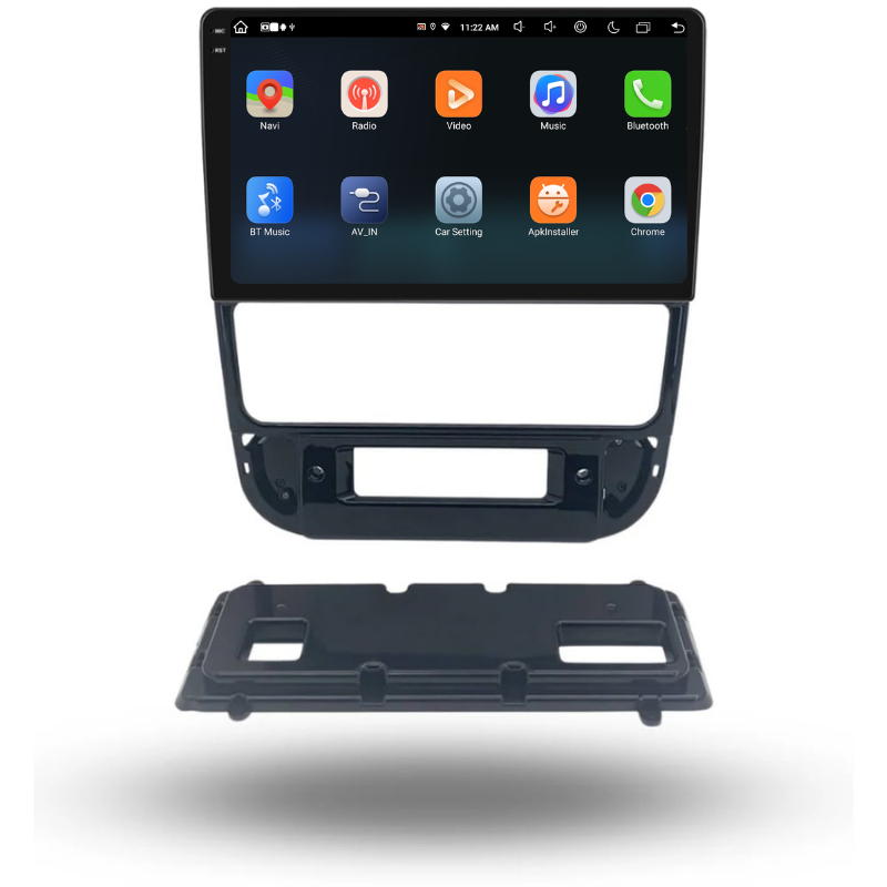Navigatie Peugeot 406 (1999-2004), Ecran 9 inch, Carplay / Android auto, Youtube, Waze