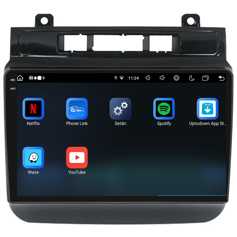 Navigatie Volkswagen Touareg 7p (2010-2018), Ecran 9 inch, Carplay / Android auto, Youtube, Waze