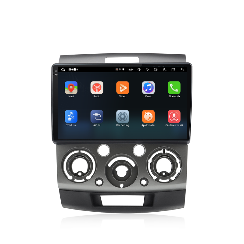 Navigatie Ford Ranger (2005-2011), Ecran 9 inch, Carplay / Android auto, Youtube, Waze