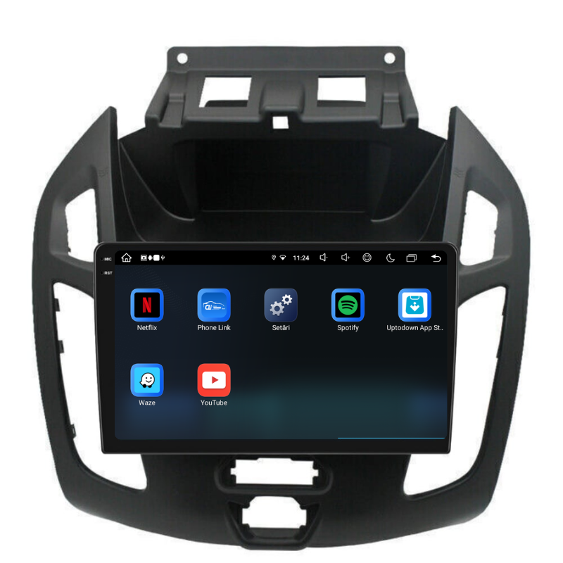 Navigatie Ford Transit Connect (2013-2018), Ecran 9 inch, Carplay / Android auto, Youtube, Waze