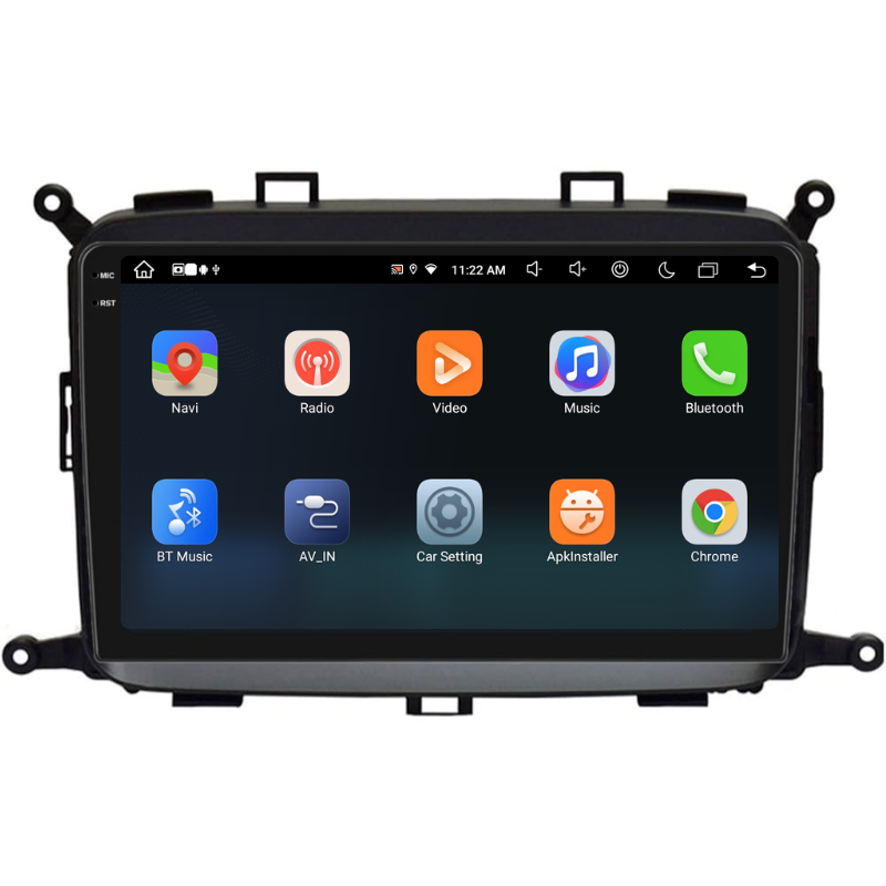 Navigatie Kia Carens (2012-2018), Ecran 9 inch, Carplay / Android Auto, Youtube, Waze