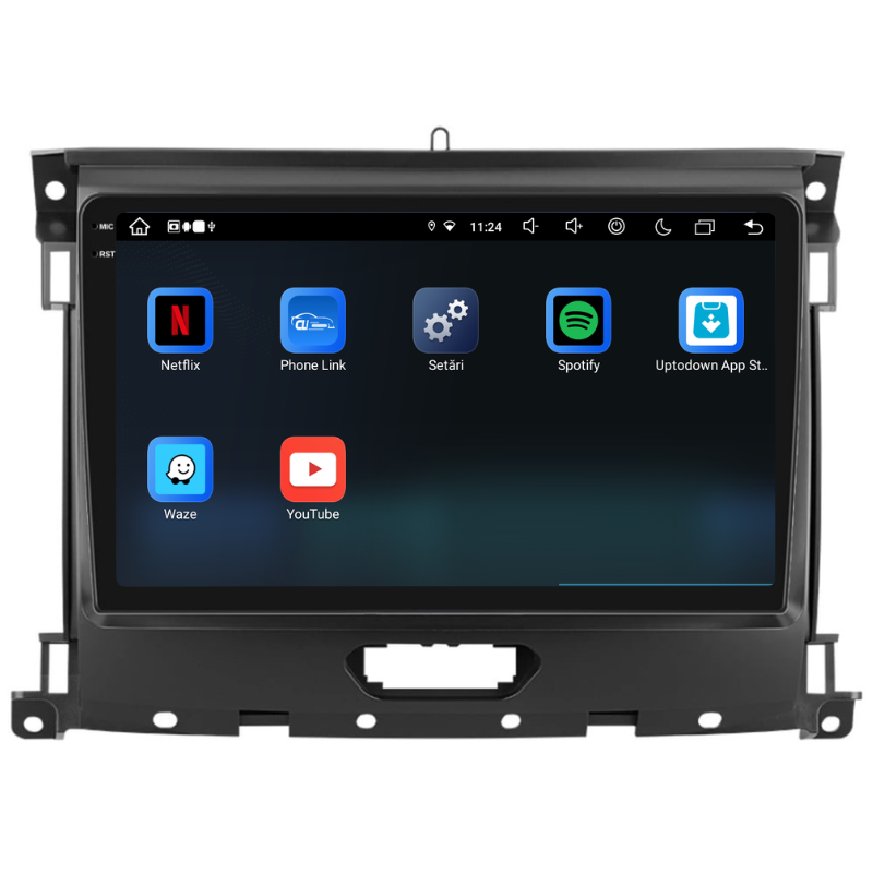Navigatie Ford Ranger (2015-2022), Ecran 9 inch, Carplay / Android auto, Youtube, Waze
