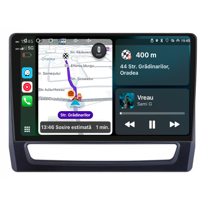 Navigatie Mitsubishi Asx (2019-2022), Ecran 10 inch, Carplay / Android auto, Youtube, Waze