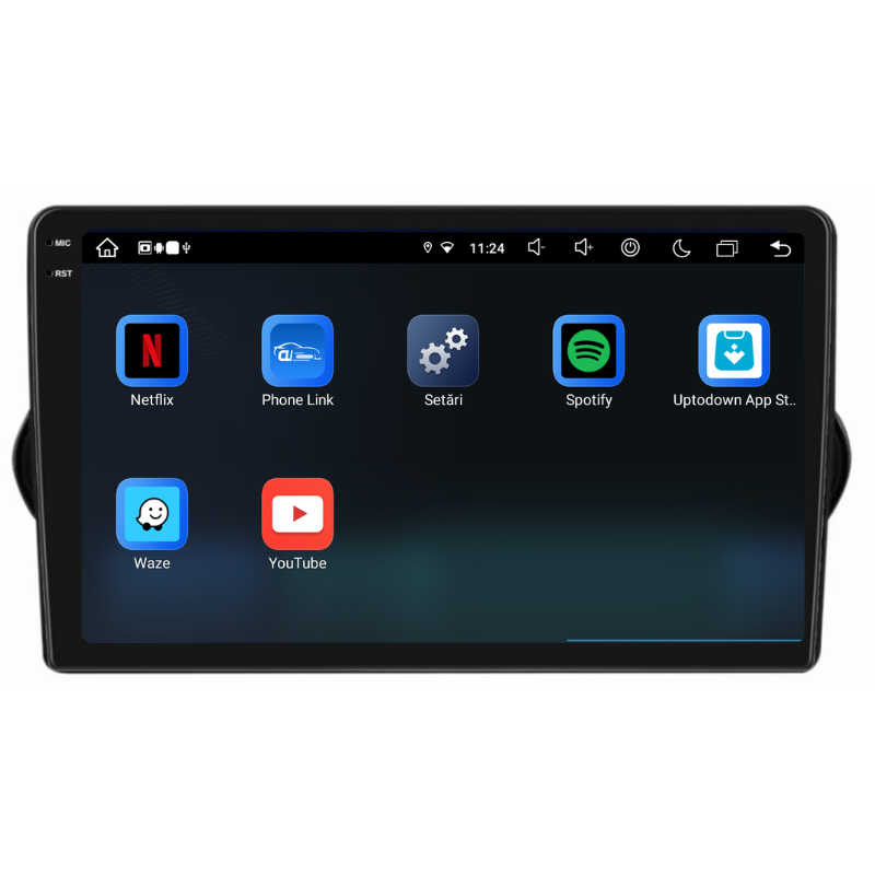 Navigatie Fiat Tipo (2015-2021), Ecran 9 inch, Carplay / Android auto, Youtube, Waze