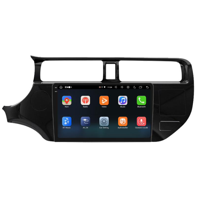 Navigatie Kia RIO K3 (2012-2015), Ecran 9 inch, Carplay / Android Auto, Youtube, Waze