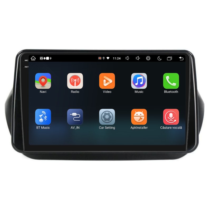 Navigatie Fiat Qubo (2008-2021), Ecran 10 inch, Carplay / Android auto, Youtube, Waze