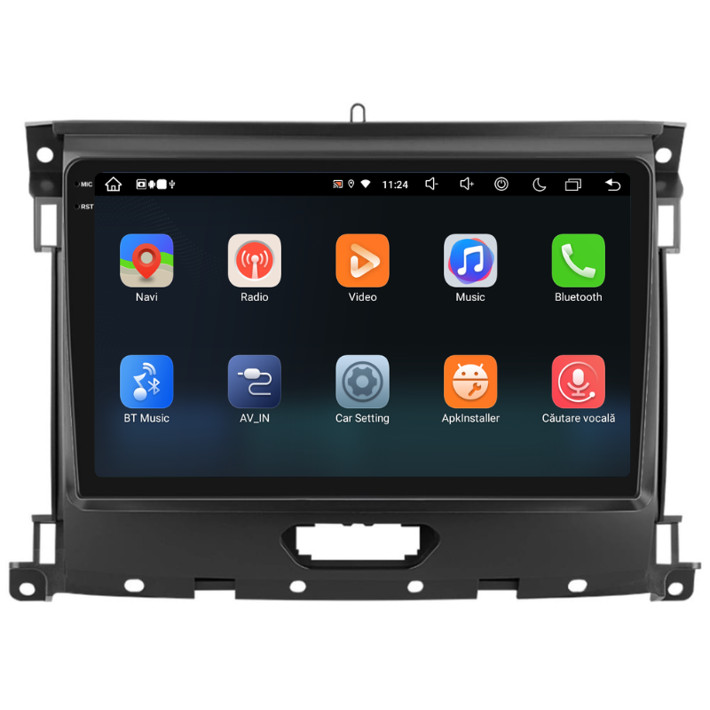 Navigatie Ford Ranger (2015-2022), Ecran 9 inch, Carplay / Android auto, Youtube, Waze