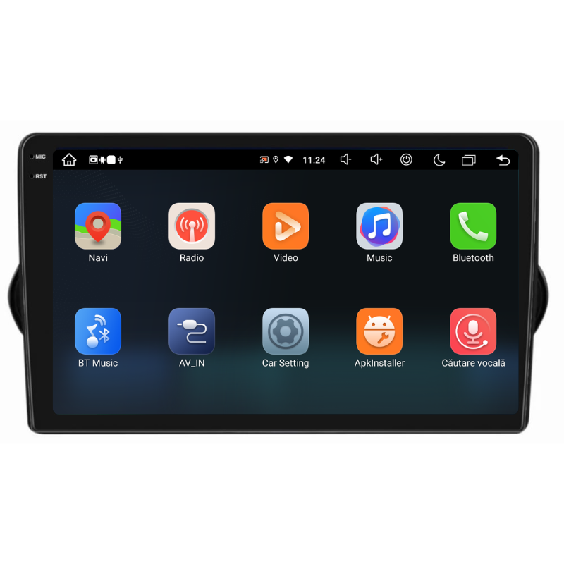 Navigatie Fiat Tipo (2015-2021), Ecran 9 inch, Carplay / Android auto, Youtube, Waze