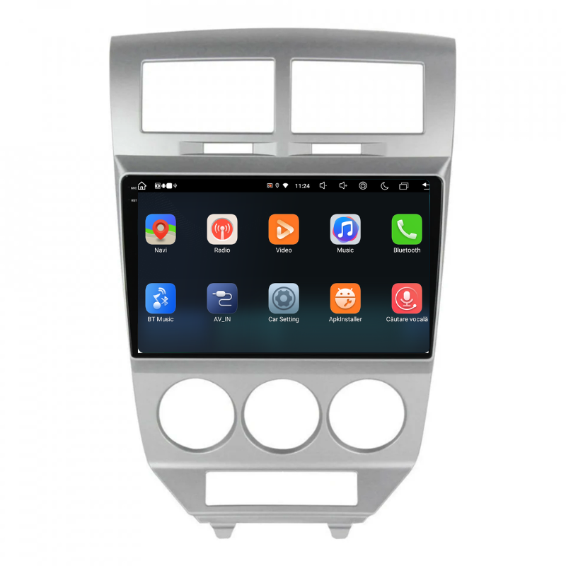Navigatie Dodge Caliber (2006-2010), Ecran 9 inch, Carplay / Android auto, Youtube, Waze