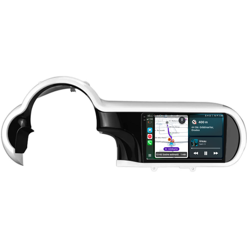 Navigatie Renault Twingo (2014-2024), Ecran 9 inch, Carplay / Android auto, Youtube, Waze