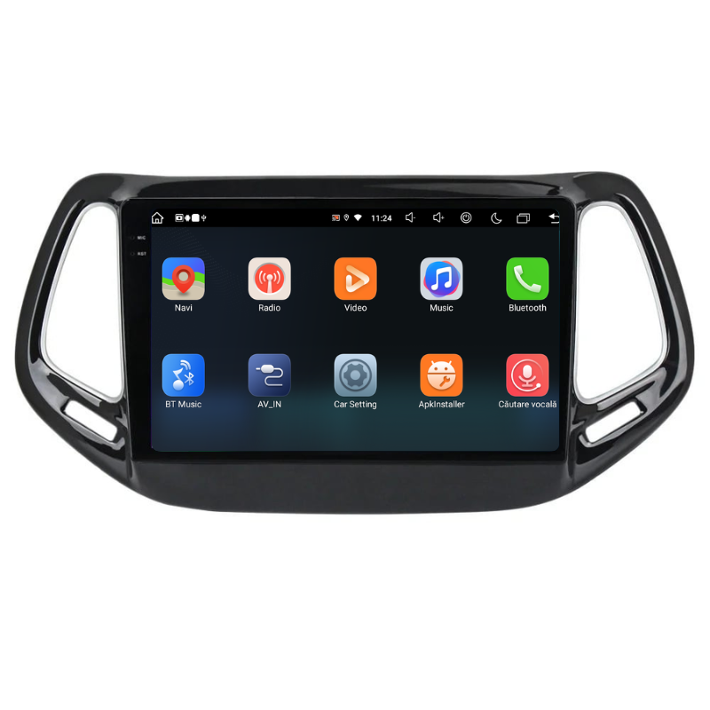 Navigatie Jepp Compass (2016-2021), Ecran 10 inch, Carplay / Android auto, Youtube, Waze