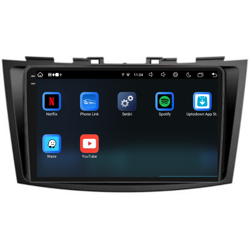 Navigatie Suzuki Swift (2010-2017), Ecran 9 inch, Carplay / Android auto, Youtube, Waze
