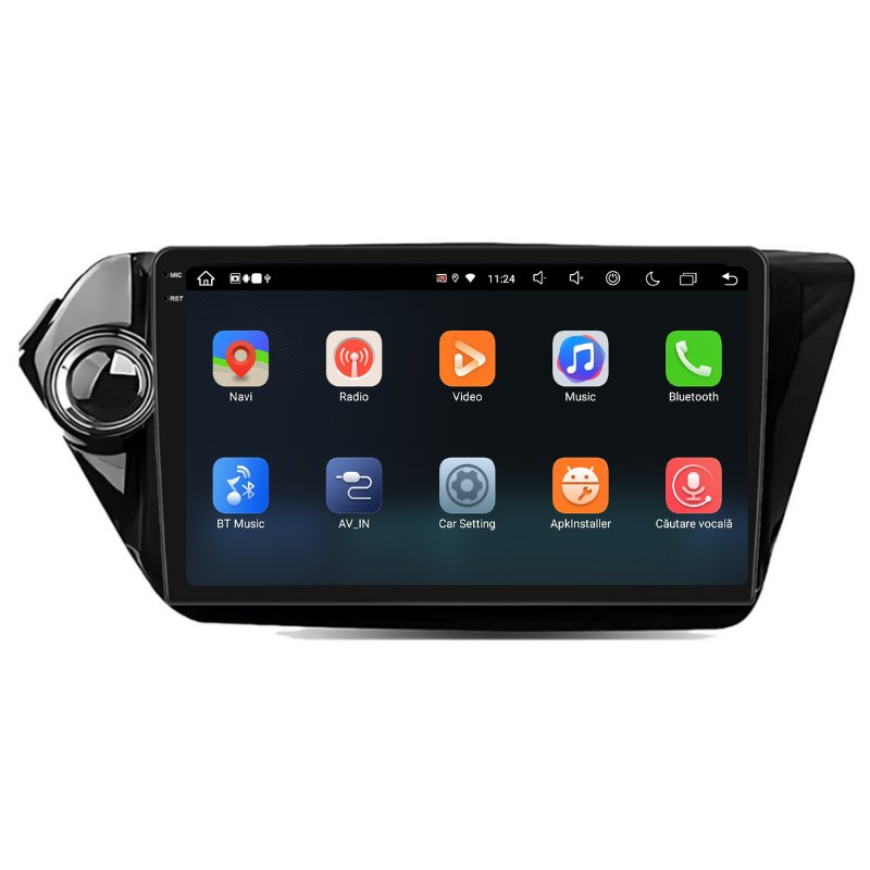 Navigatie Kia RIO K2 (2012-2017), Ecran 9 inch, Carplay / Android Auto, Youtube, Waze