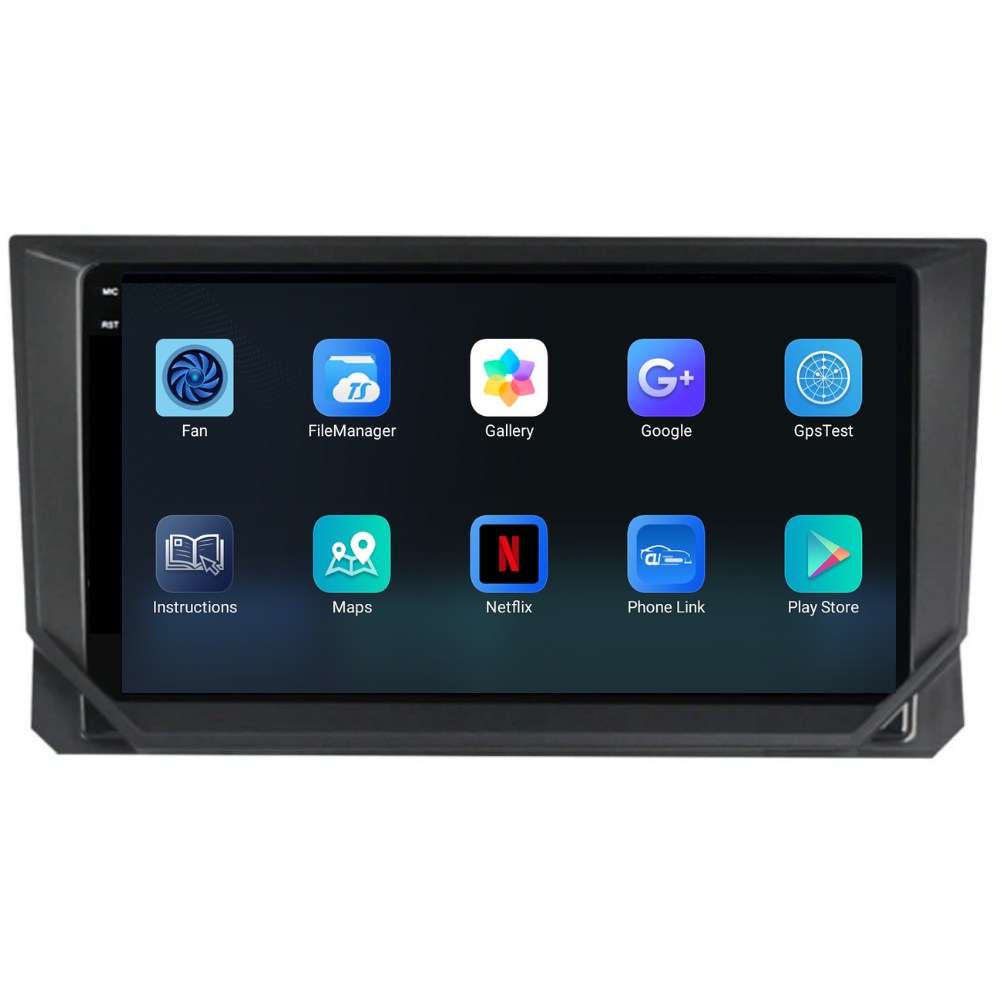 Navigatie Seat Ibiza 5 (2017-2022), Ecran 9 inch, Carplay / Android auto, Youtube, Waze