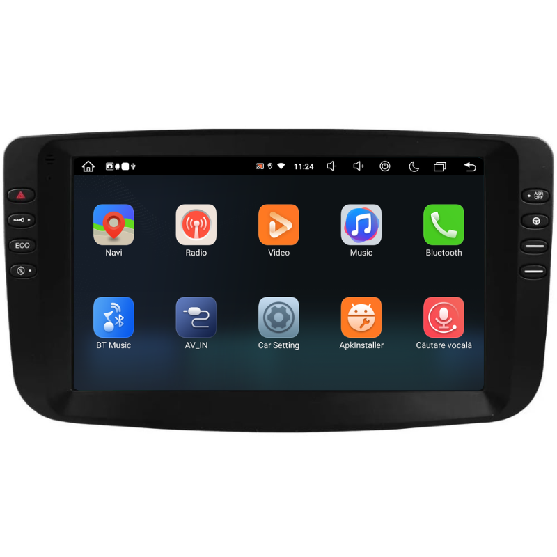 Navigatie Fiat Punto (2010-2015), Ecran 9 inch, Carplay / Android auto, Youtube, Waze