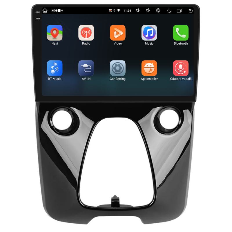 Navigatie Citroen C1 (2014-2022), Ecran 10 inch, Carplay / Android auto, Youtube, Waze
