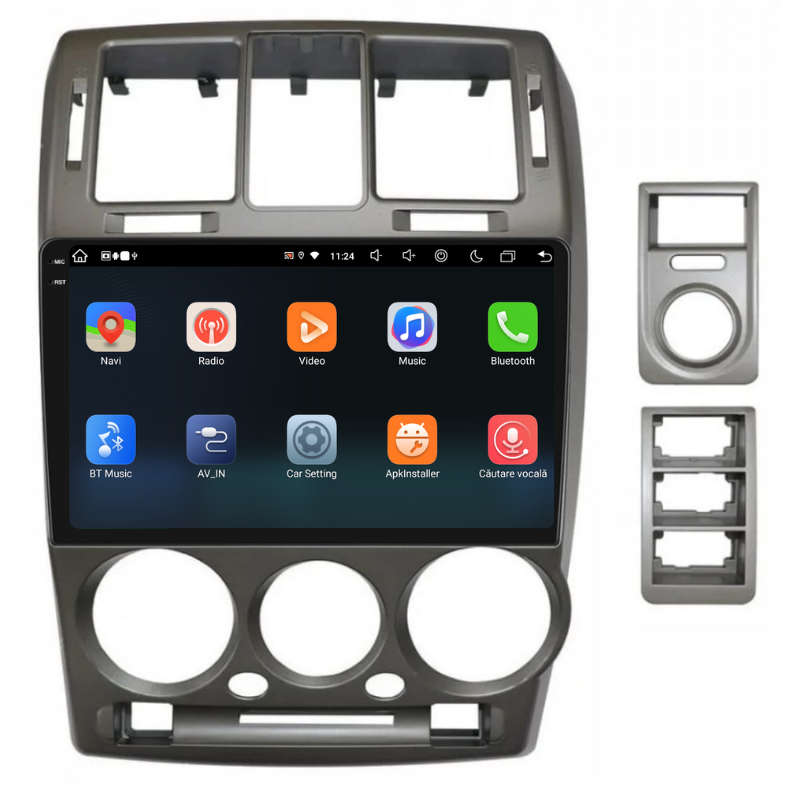 Navigatie Hyundai Getz (2002-2011), Ecran 9 inch, Carplay / Android auto, Youtube, Waze