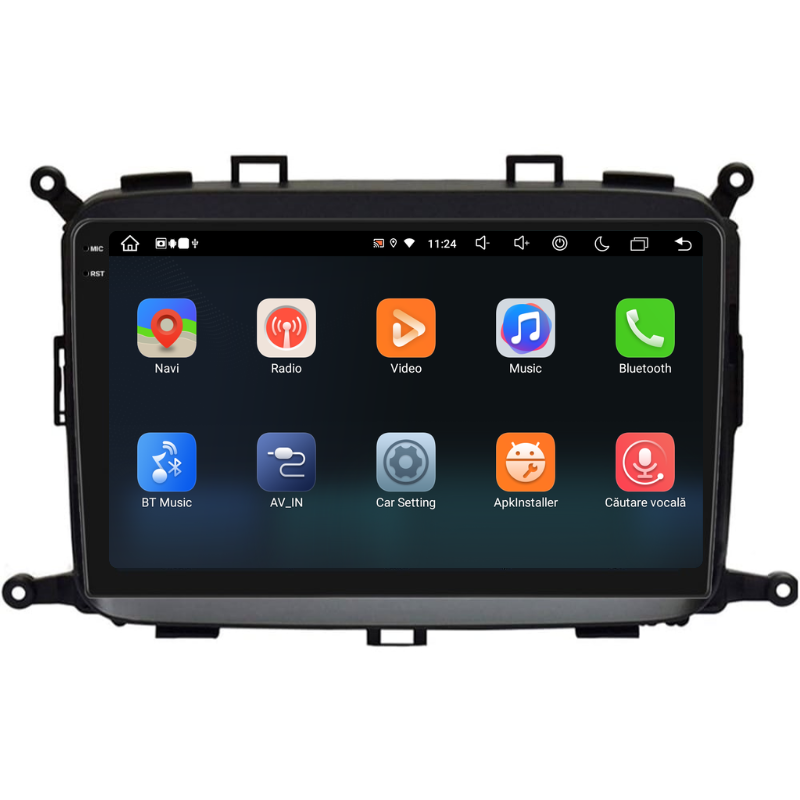Navigatie Kia Carens (2012-2018), Ecran 9 inch, Carplay / Android Auto, Youtube, Waze