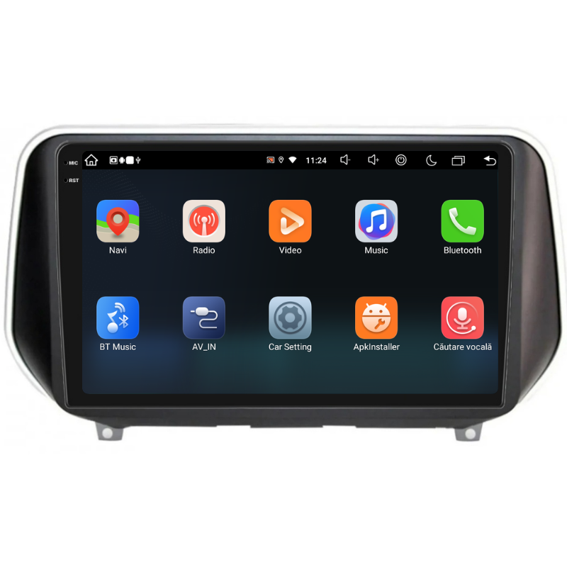 Navigatie Hyundai Santa Fe (2018+), Ecran 10 inch, Carplay / Android auto, Youtube, Waze