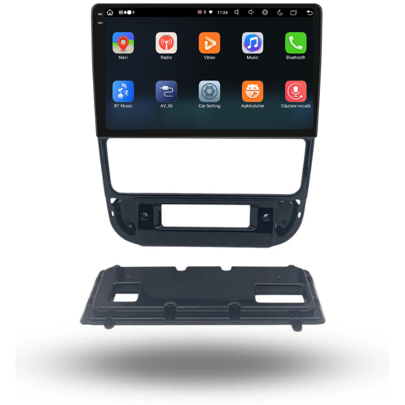 Navigatie Peugeot 406 (1999-2004), Ecran 9 inch, Carplay / Android auto, Youtube, Waze