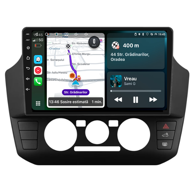 Navigatie Volkswagen Up (2017-2023), Ecran 9 inch, Carplay / Android auto, Youtube, Waze
